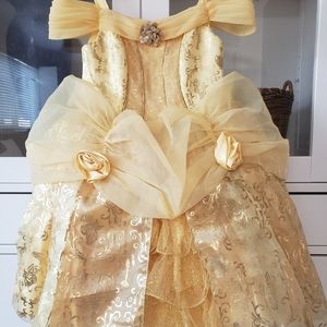 EUC Deluxe Belle dress disney